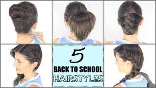 5 back to school hairstyles