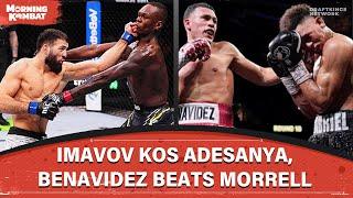 UFC Riyadh Recap: Imavov KOs Adesanya | Benavidez Outlasts Morrell  | FULL EPISODE | MORNING KOMBAT