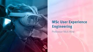 Meet Dr Nicolas Hine, Professor in User Experience Engineering at City