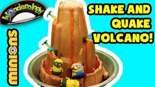 Wonderology Shake And Quake Volcano Minions and Lava Volcano Unboxing and Review - KTR Videos