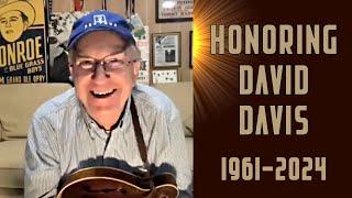 David Davis on Monroe Style Mandolin