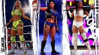 Best Female Character Mods Fell Like WWE2K25!