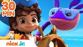 Santiago of the Seas Races Against Sea Dragon!  | 30 Minute Compilation | Nick Jr.