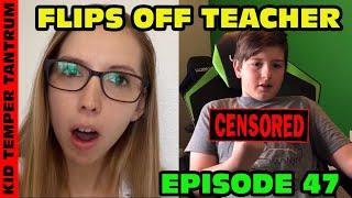 Kid Flips Off School Teacher In Zoom - Storyfire Version