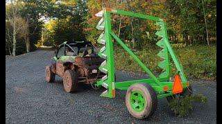 Building a trail trimming trailer