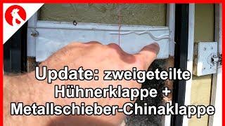 F236 Update zur zweigeteilten HüKlappe + Metall-Chinaklappe   - Jensman and the Huhns