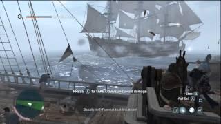 Assassin's Creed 3 gameplay - Boarding a Ship