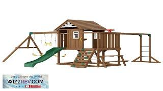 VEVOR Wooden Swing Set 10 IN 1 Outdoor Playground Sets 6 FT Review