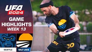 Seattle Cascades at Salt Lake Shred | FULL GAME HIGHLIGHTS | July 19, 2024