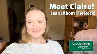 Meet Claire - A transfer sophomore communications major at SRU