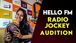 Hello Fm Rj Audition | Radio Jockey Audition | Hello Fm Radio Jockey Audition | RJ Audition Tamil