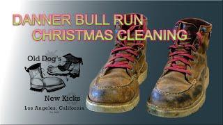 Satisfying "Danner Bull Run" Christmas Cleaning. Will these come clean? @olddogsnewkicks000