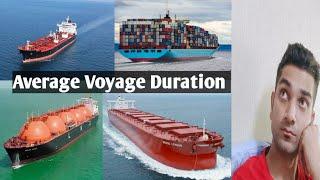 Average Voyage Duration of Merchant Ships