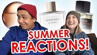 BEST SUMMER FRAGRANCES 2019 RATED! | FRAGRANCE REACTIONS | CascadeScents