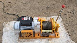 Mini Electric/Hoist/Winch Single Phase Opration/Home Use Vinch Machine Electricity Operated