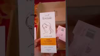 Unboxing my foxtale order.   #shorts #skincareproduct #unboxing #foxtaleskin #foxtale #skincare