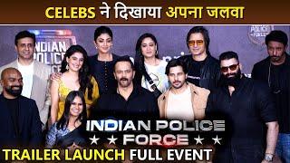 Indian Police Force Trailer Launch Full Event |Sidharth Malhotra, Shilpa Shetty, Rohit Shetty & More