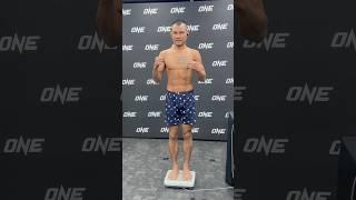 Soe Lin Oo passes hydration, makes weight for ONE Friday Fights 81 #onechampionship #onelumpinee