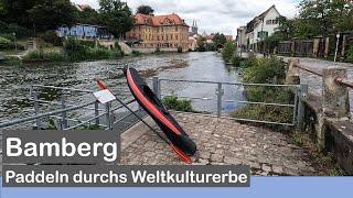 Alte Liebe: Bamberger Stadtrundfahrt auf der Regnitz im Nortik Scubi lite - back to my roots, Teil 6