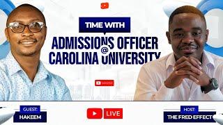 Admission & Scholarship Process At Carolina University