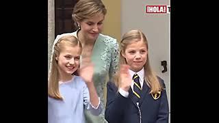 #shorts Infanta sofía first communion #princessleonor #infantasofia #s