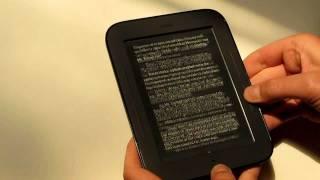 New Nook Touch Complete Walkthrough Review - eBooks, PDF, Store, Newspaper, etc