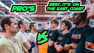 The BEST 17 Year Old Volleyball Team On The EAST COAST Challenge Us To a Match