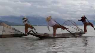 Fishermen of Inle Lake , Myanmar (Burma)