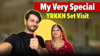 Finally I Met Samridhii Shukla aka Abhira | Yeh Rishta Kya Kehlata set Visit | #jaysonivlogs #yrkkh