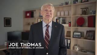 Joe Thomas | Cornell SC Johnson College of Business