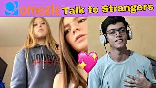 || I Found CUTE Foreigner Girls ||  On Omegle || @simplepratham