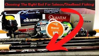 Salmon Fishing Rods {WHAT TO LOOK FOR} Fishing Rod Specs, Action, Power  Explained