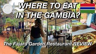 Gambia's Best Kept Secret? Honest Review of Fajara Garden Restaurant! | RAINY DAY VLOG️ 