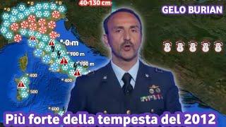 METEO ITALIA - ARRIVA LA NEVE IN PIANURA E IL GRANDE GELO SIBERIANO !!! IN TUTTA ITALIA