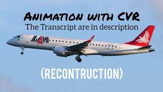 LAM Mozambique Airlines Flight 470 Crash || Animation with CVR. (Subtitles/CC On)