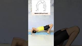 How to do Chakrasana #wheelpose #chakrasana #yogaposes #yoga #backbend #yogalife #ytshorts #shorts