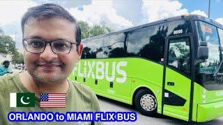 Orlando to Miami Flix bus