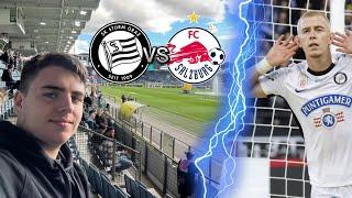 STURM GRAZ gegen RB SALZBURG | Admiral Bundesliga | Vernichtung der Bullen | Stadionvlog | Alexice99