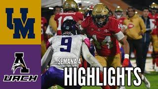 Pumas UNAM vs Águilas UACH (Highlights) | Semana 4 | Liga Mayor ONEFA 2024.