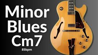 Swingin' Guitar Blues Backing Track in C Minor (Cm7)