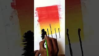 new watercolor scenery 