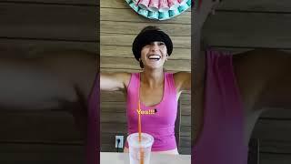 Dunkin’ Donuts Blind Taste Test!| KiaTrump  #foodie #foodtiktok #fyp #dunkindonuts #foryoupage