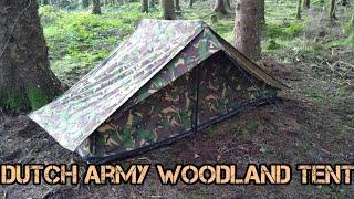 Dutch Army Woodland Tent 2 Man