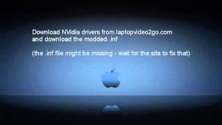 How to overclock NVidia 330M - Macbook Pro 2010 15 using Windows 7