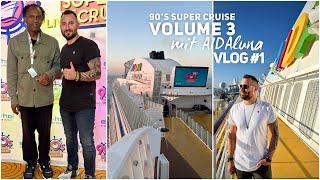 AIDAluna Vlog #1: Die 90's Super Cruise Vol.3 legt ab