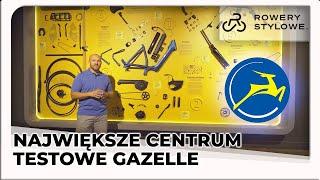 Rowery Gazelle 2024 -  Centrum testowe przy fabryce i salon z muzeum.