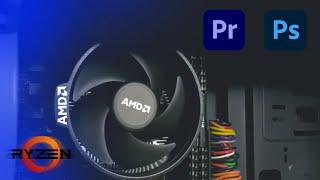 Video Editing වලට හදපු Ryzen 5 4600G Budget Pc Build එක.