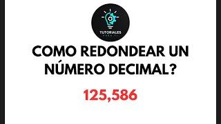 COMO REDONDEAR UN NUMERO DECIMAL | REDONDEO DE NUMEROS DECIMALES FACIL 2024