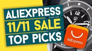 The AliExpress 11/11 sale | My top pick watches in my cart