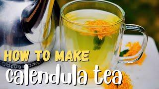 How to Make Calendula Tea (3 Ways)